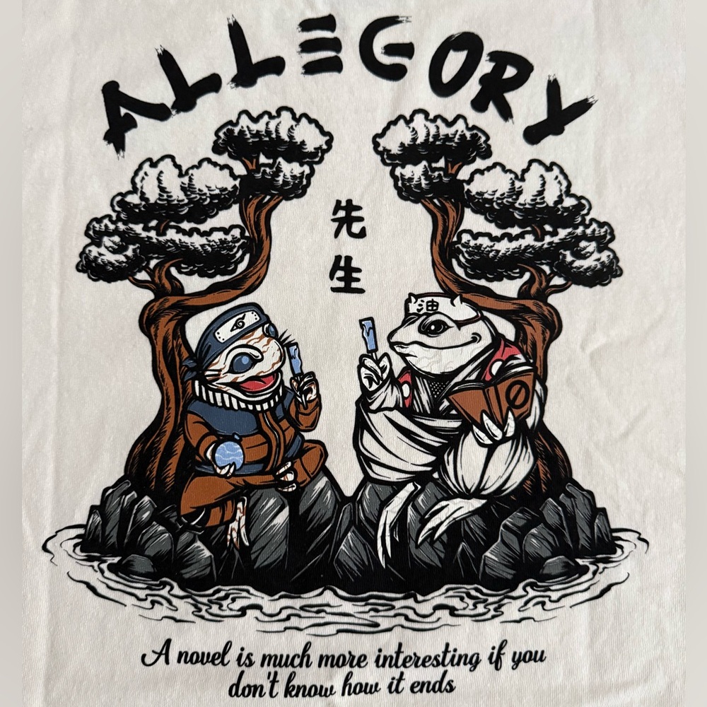 Men’s Allegory T-Shirt, Size 2XL, NEW